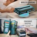 Google Pixel 11 Pro XL CaseMe C36 RFID Taske / Etui m. Pung - Grøn