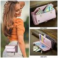 Google Pixel 11 Pro XL CaseMe C36 RFID Taske / Etui m. Pung - Pink