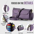Google Pixel 11 Pro XL CaseMe C36 RFID Taske / Etui m. Pung - Lilla