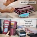 Google Pixel 11 Pro XL CaseMe C36 RFID Taske / Etui m. Pung - Rød