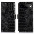 Google Pixel 11 Pro XL Crocodile Series Læderpung med RFID