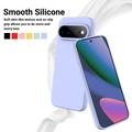 Google Pixel 11 Pro XL Flydende silikone cover med håndrem - Lilla