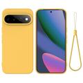 Google Pixel 11 Pro XL Flydende silikone cover med håndrem