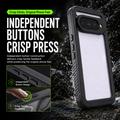 Google Pixel 11 Pro XL Redpepper FS IP68 Vandtæt Cover - Sort