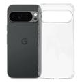 Google Pixel 11 Pro XL Stødsikkert Silikone Cover - Gennemsigtig