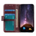 Google Pixel 11 Pro XL Pung Etui med Stativ - Brun