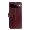 Google Pixel 11 Pro XL Pung Etui med Stativ - Brun