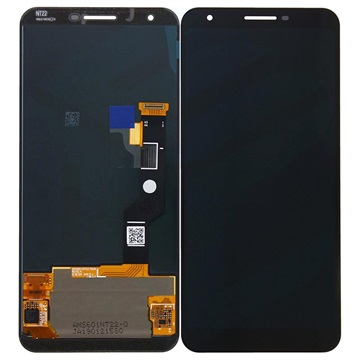 Google Pixel 3A XL LCD-Skærm - Sort
