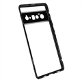 Google Pixel 6 Pro Magnetisk Cover med Hærdet Glas til Bagsiden (Bulk) - Sort