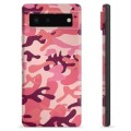 Google Pixel 6 TPU Cover - Pink Camouflage