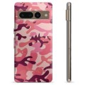 Google Pixel 7 Pro TPU Cover - Pink Camouflage