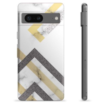 Google Pixel 7 TPU Cover - Abstrakt Marmor
