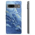 Google Pixel 7 TPU Cover - Farverig Marmor