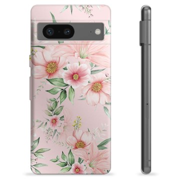 Google Pixel 7 TPU Cover - Vandfarveblomster