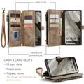 Google Pixel 8 Caseme C30 Multifunktionel Pung - Brun