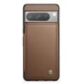 Google Pixel 8 Pro Caseme C22-etui RFID-kortpung - brun