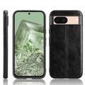 Google Pixel 8a Dækket Hybrid Cover - Sort