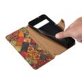 Google Pixel 8a Fire Årstider Pungetui - sommer