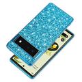 Google Pixel 8a Glitter Series Hybrid Cover - Rødguld