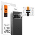 Google Pixel 9 Pro Spigen Glas.tR Ez Fit Optik Kameralinsebeskytter - 2 Stk. - Gennemsigtig