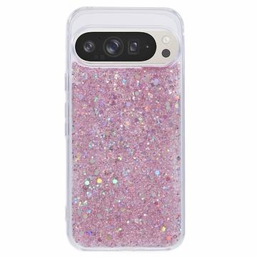 Google Pixel 9 Pro XL Glitter Flakes TPU Cover