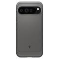 Google Pixel 9 Pro XL Spigen Rugged Armor TPU Cover - Marmor Grå