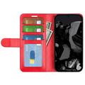 Google Pixel 9 Pro XL Pung Taske med Magnetisk Lukning - Rød