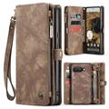 Google Pixel 9a Caseme 008 2-i-1 Multifunktionel Pung - Brun