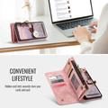 Google Pixel 9a Caseme 008 2-i-1 Multifunktionel Pung - Pink