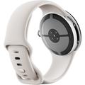 Google Pixel Watch 4 45mm GA09308-EU - Sølv / Porcelæn