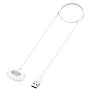 Google Pixel Watch 4 USB-A magnetisk opladerkabel - 1m - hvid