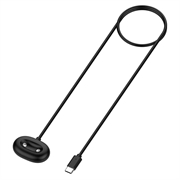 Google Pixel Watch 4 USB-C magnetisk opladerkabel - 1m - sort