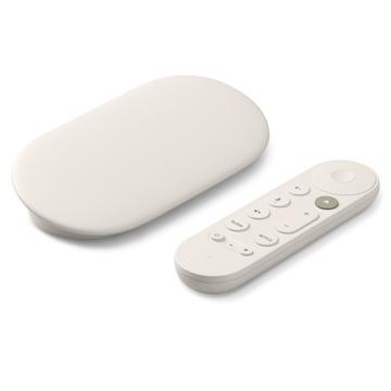 Google TV Streamer - 4K HDR, Dolby Vision & Dolby Atmos - Porcelæn