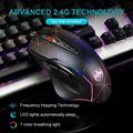 Gotbat M30 2.4GHz Trådløs Gamer Mus med RGB Lys - 1200-3200 DPI