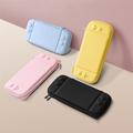 Opbevaringstaske i gradientfarve til Nintendo Switch Anti-drop Portable PU Leather Protective Case - Lilla/Pink