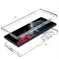 Samsung Galaxy S23 Ultra 5G Gradient Series Hybrid Cover - Gennemsigtig