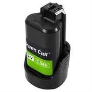 Green Cell-batteri til Bosch GBA 12V 3Ah