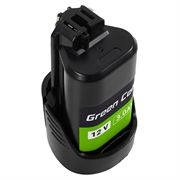 Green Cell-batteri til Bosch GBA 12V 3Ah