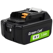 Green Cell-batteri til Makita LXT 18V 3Ah