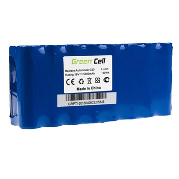 Green Cell Batteri - Husqvarna Automower 320, 330X, 430 (Open Box - God stand) - 5Ah