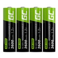 Green Cell HR6 Genopladelige AA Batterier - 2600mAh - 1x4