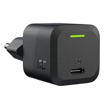 Green Cell Power GaN-oplader 33W - Kompakt USB-C-hurtigoplader til bærbar computer, MacBook, iPhone, tablet, Nintendo Switch