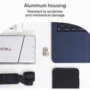 Green Cell USB-A til USB-C-adapter - 480Mbps, 2.4A - Sølv