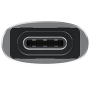 Green Cell USB-C til USB-A OTG-adapter - 480Mbps, 2.4A, 12W - Sølv