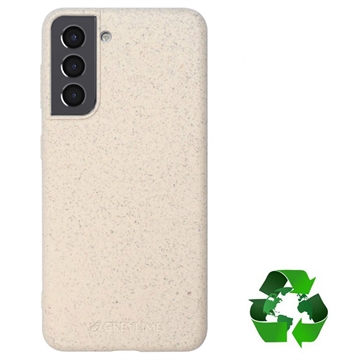 Samsung Galaxy S21 5G GreyLime Biologisk Nedbrydeligt Cover - Beige