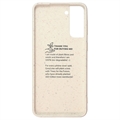 Samsung Galaxy S21 5G GreyLime Biologisk Nedbrydeligt Cover - Beige