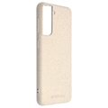 Samsung Galaxy S21 5G GreyLime Biologisk Nedbrydeligt Cover - Beige