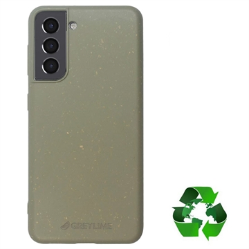 Samsung Galaxy S21 5G GreyLime Biologisk Nedbrydeligt Cover - Grøn