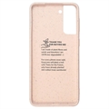 Samsung Galaxy S21 5G GreyLime Biologisk Nedbrydeligt Cover - Fersken