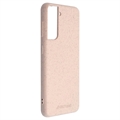 Samsung Galaxy S21 5G GreyLime Biologisk Nedbrydeligt Cover - Fersken